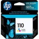 HP110 Cartucho de tinta - Paquete de 1 Color (cian, magenta, amarillo)