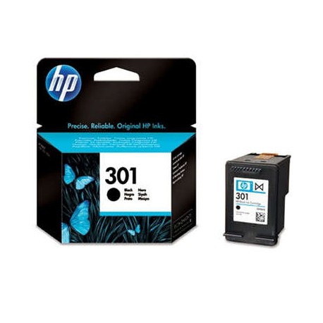 HP 301 Cartucho de tinta - Paquete de 1 Negro
